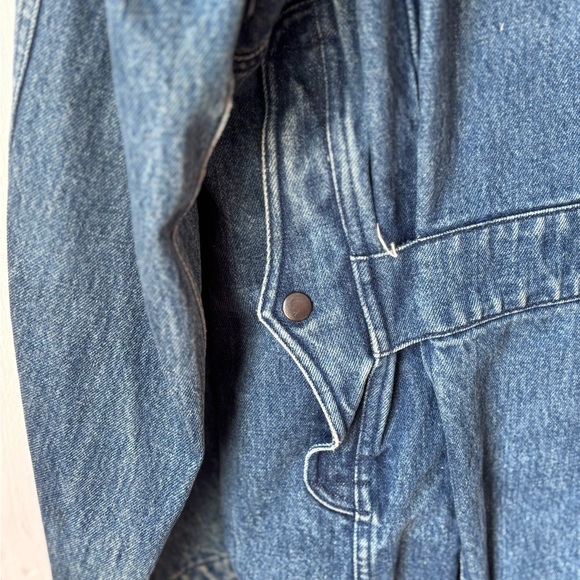 Vintage Polo Ralph Lauren Denim Hunting /Utility/Chore Jacket Size Large Pockets - Picture 7 of 16